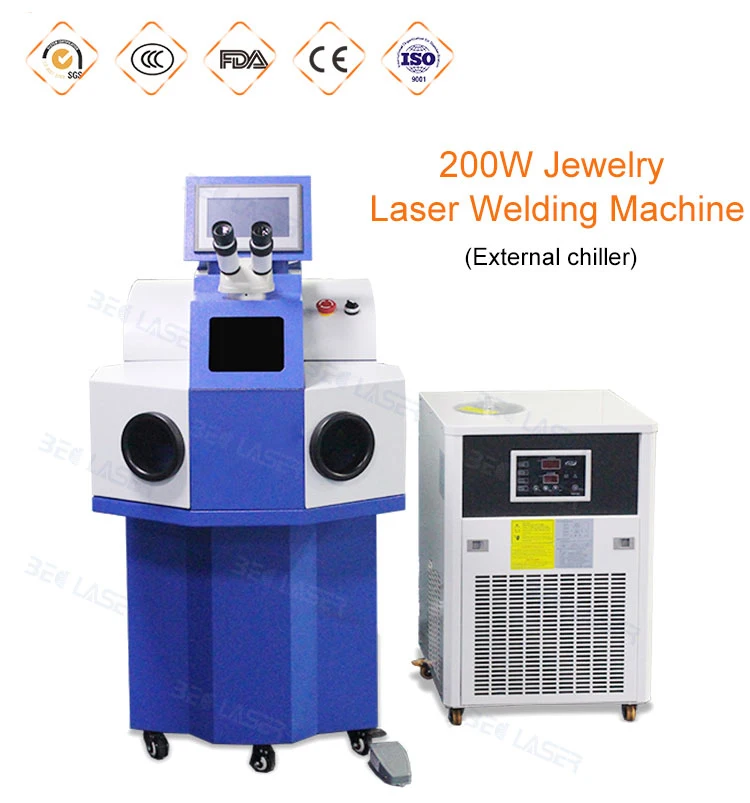 200w Gold Silver Jewellery Chain Making Machine Jewelry Laser Welding ...