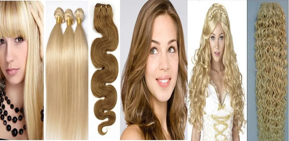 Best Deals Blonde Human Hair Extensions Virgin Peruvian Hair