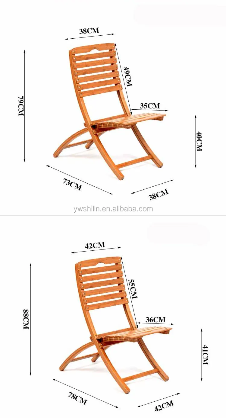 Bamboo Reclining Chair / Bamboo Folding Chair / Bamboo Beach Chair