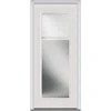 2019 latest design Internal Blinds Full Lite Clear Primed Steel Prehung Front Main Door Exterior doors