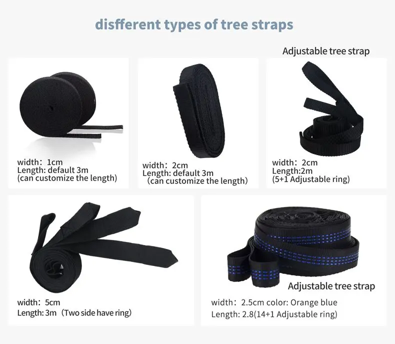 Free sample plus size Promotion Gift Outdoor high quality Camping Parachute Travel portable Hammock