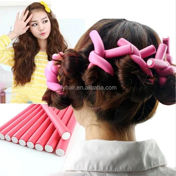 Hot Curler Makers Soft Foam Bendy Twist Curl Tool Diy Styling Hair