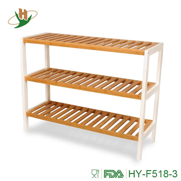 Natural Bamboo 3 Tier Shoe Organizer Entryway Bamboo Wood Shoe Rack With Mdf Side Frame Buy Bamboo Wood Shoe Rack Shoe Rack Wood 3 Tier Bamboo Shoe Rack Product On Alibaba Com