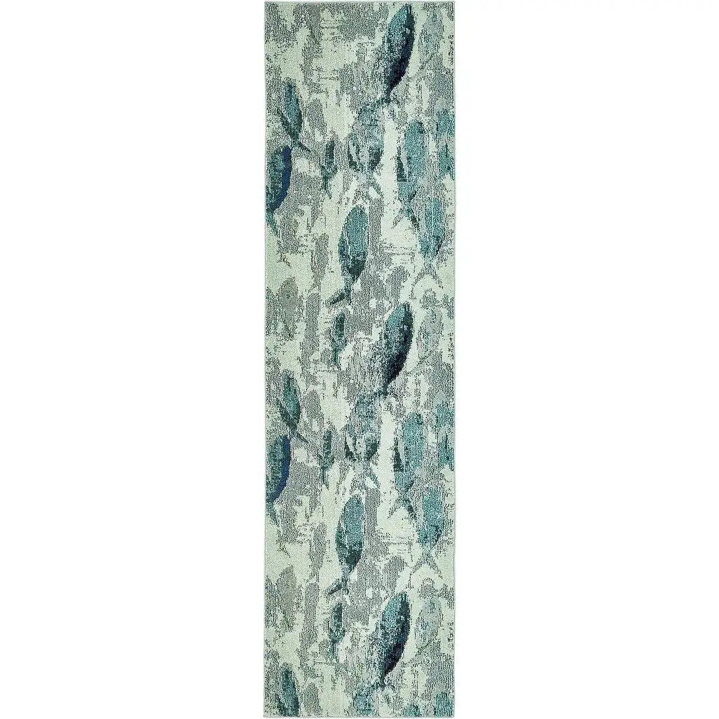 Grey Blue Carpet Find Deals On Line At Get Quotations Ln 2 7 X 10 Blue Grey Beach Theme Runner Rug Rectangle Indoor