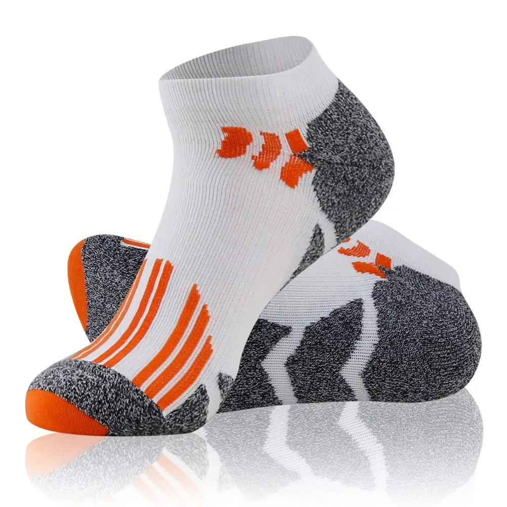 Compression Running Socks LANDUNCIAGA Low Cut Hiking Cushion Socks