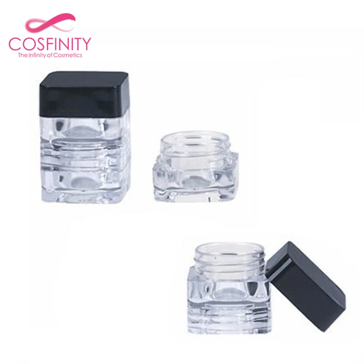 Luxury Empty Cosmetic Jar Pot Loose Face Powder Make Up Cosmetic