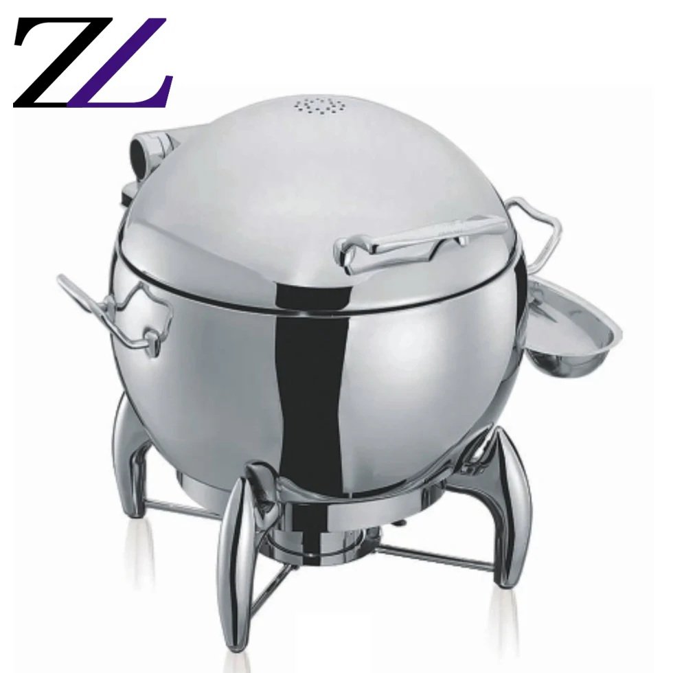 Soup Chafing Dish Kuwait Yufeh High Quality Fuel Gas Soup Kettle Buffet