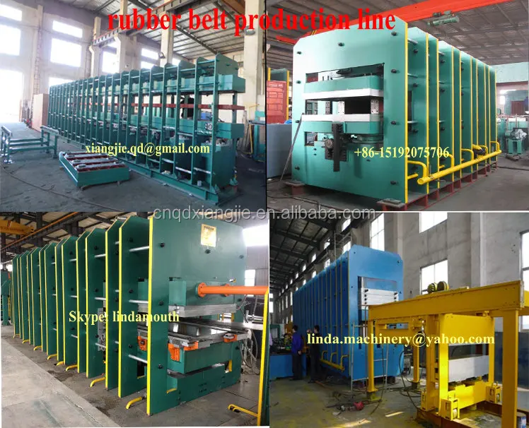 Vulcanizing Conveyor Belt Pressing,Hydraulic Conveyor Belt Press Machine,Conveyor Belt Moulding
