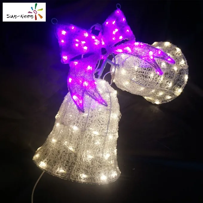 Large Lighted Christmas Outdoor Decoration Lighted Bells Buy Large