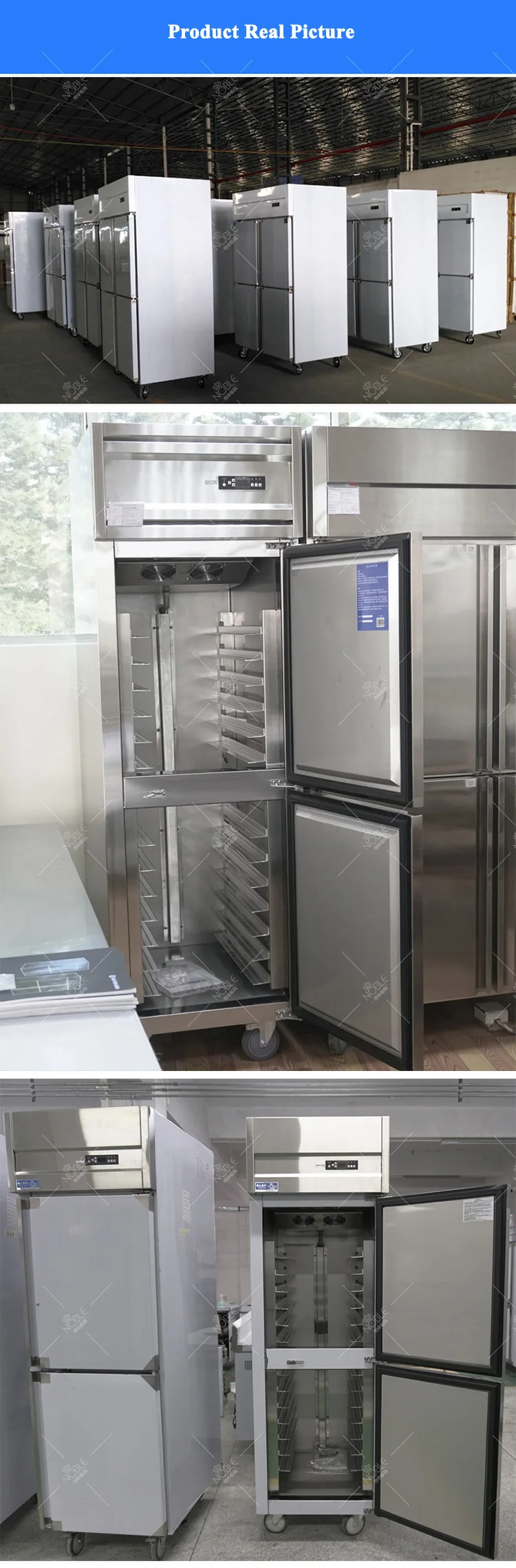 Refrigeration Equipment Stainless Steel Commercial Three Doors ...