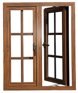 casement window with screen