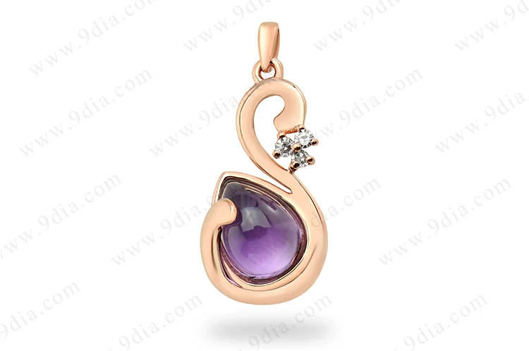 Wholesale Alibaba Website 14k Gold Pendant New Design Rose Gold Pendant