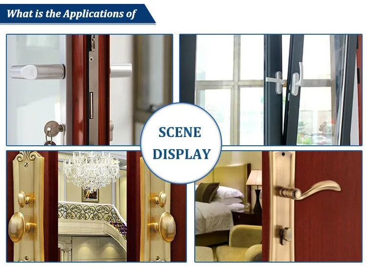 thread cylinder smart card hotel door lock