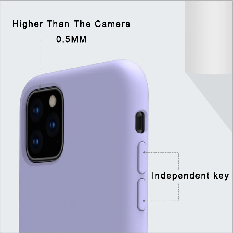 2019 New Arrivals For iphone XI Liquid Silicone Cell Phone Case Vendor, Smart Phone Silicone Rubber Covers for iPhone 11.jpg