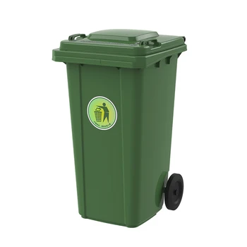 Street Public Dust Bin 140 Litre Garbage Can Plastic Dustbin - Buy ...