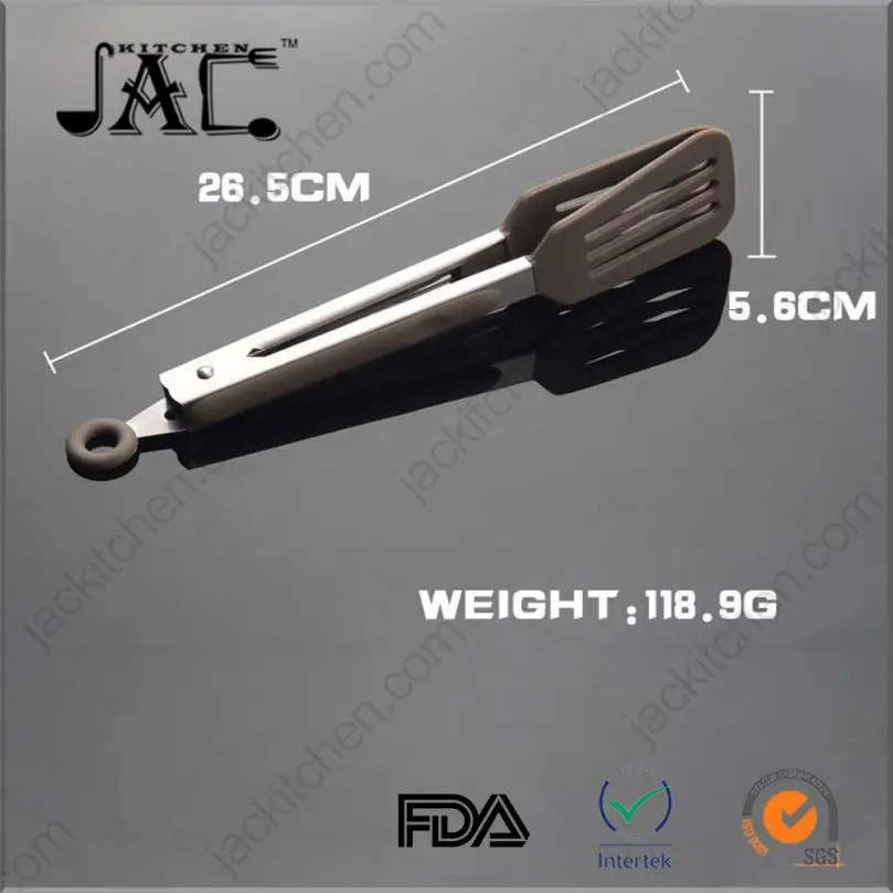 Wholesale Stainless Steel Pp 9 Inch Food Tongs