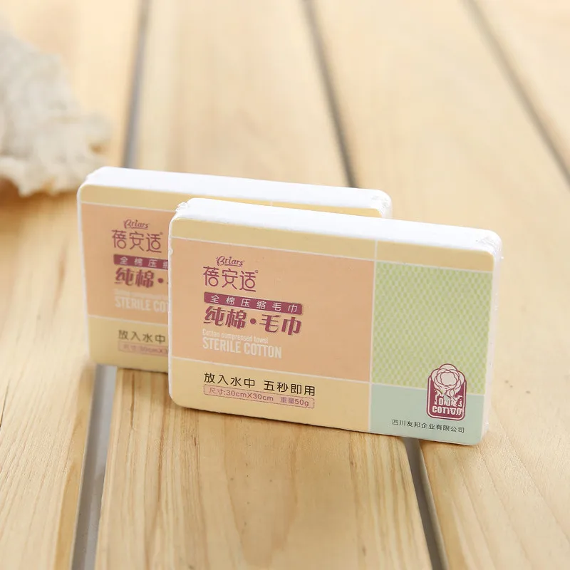 magic compressed towel