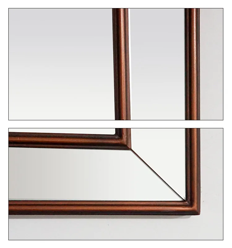 Square Decorative Wall Framed Mirror Bronze Buy Miror Decorative Wall,Wholesale Framed Mirrors