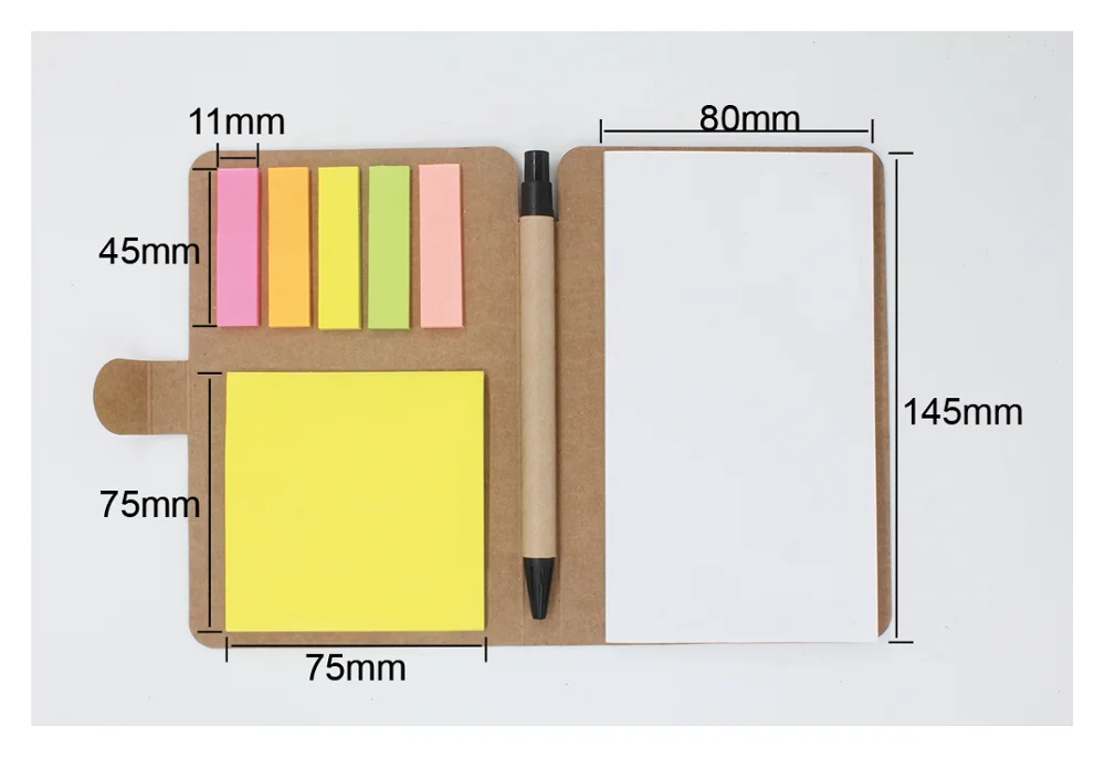 Custom Printed Paper Notebook Notepad With Pen Buy Custom Notepad