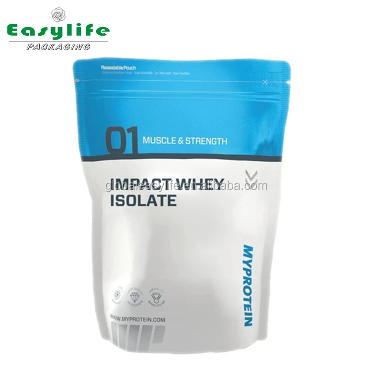 High End 100 Impact Whey Protein Isolate Packing Bags Buy Whey