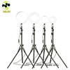 160mm 260 mm ring light with tripod stand for live streaming, customized light with sand