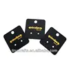 Ring card with gold logo