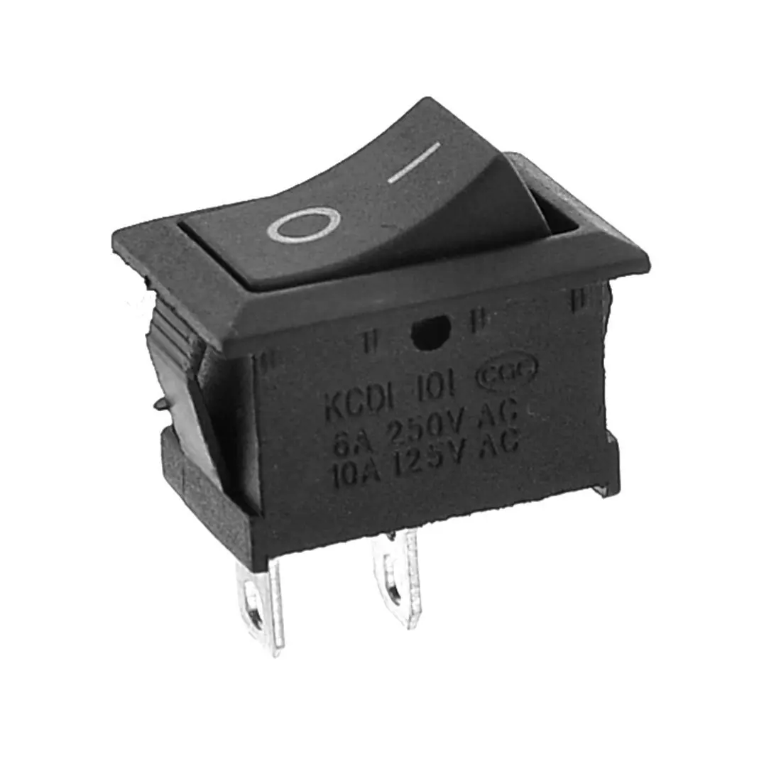 uxcell AC 250V/6A 125V/10A On/Off I/O SPST Boat Rocker Switch