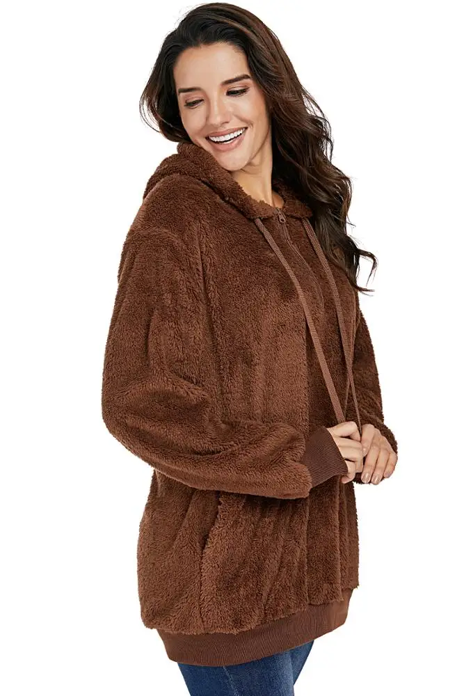 furry hoodie womens