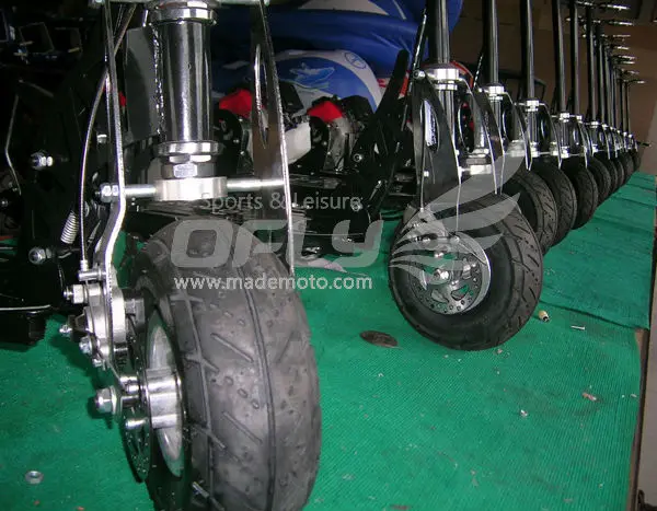 Folding Gas Scooter GS4902-in the factory.jpg