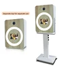 Portable Mini Photo booth Selfie Ipad Booth with social software printer camera