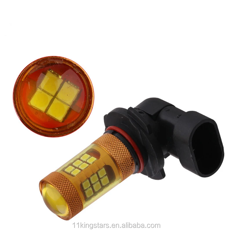 12 24v golden white 4500k h7 lamp h7 led 80w 1000LM 3030 26smd auto fog light 16led led auto light h1 h7 h4