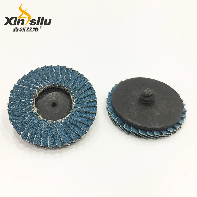 200-2/" Roloc Zirconia Quick Change Sanding Disc120 Grit and Mandrel Disc Holder