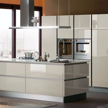 Kitchen Cabinet Doors Glass Mdf Kitchen Cabinet High Gloss Acrylic