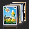 Cheap price 25mm advertising aluminum poster snap frame