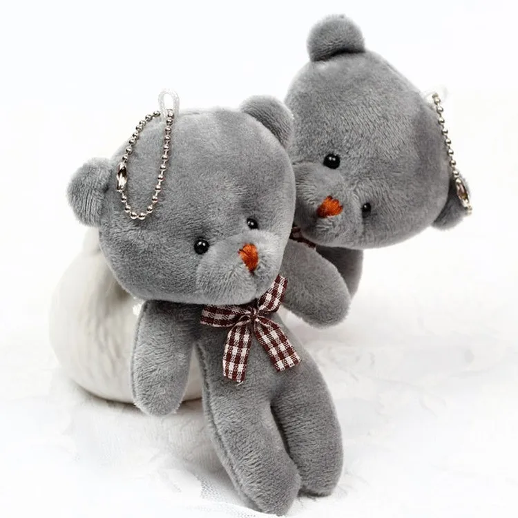 stuffed bear keychain