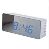 Multi-function Digital Led Mirror Alarm Clock with Snooze Function and Indoor Thermometer