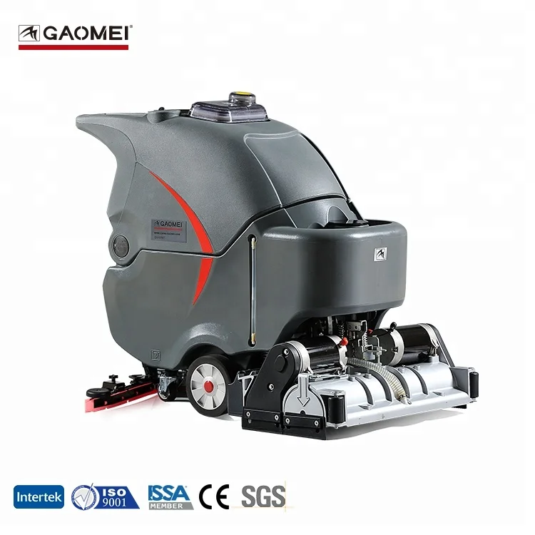 New Machine Cylinder Brush Floor Scrubber, View small floor scrubber