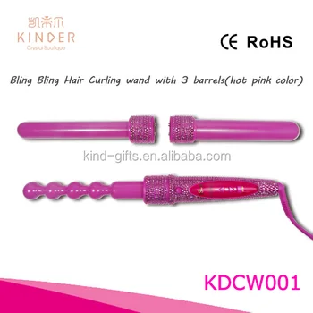 beaded curling wand