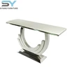 2017 hot sale cheap stainless steel furniture metal console table XG004
