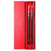 Custom Design Premium Fancy Chinese Calligraphy Brush Pen Ink Writing Gift Boxes For Present