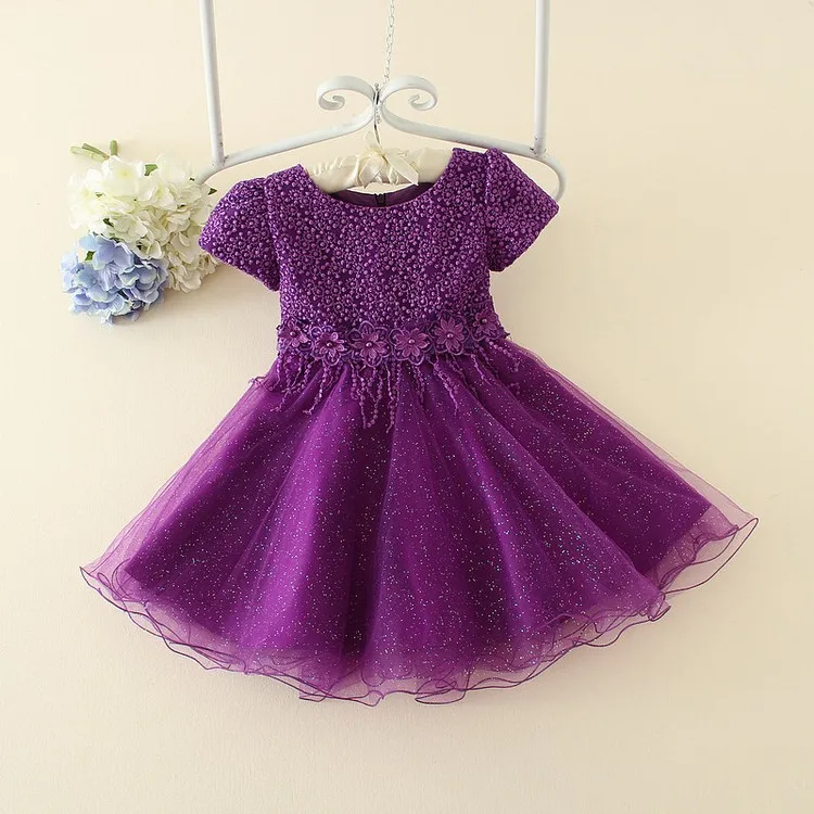 girls purple princess dress