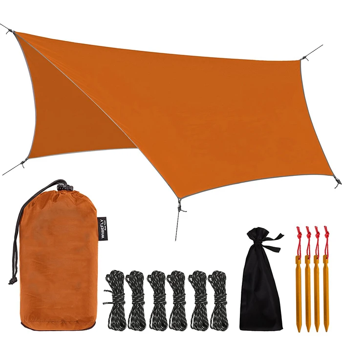 Travelling Camping Tarp Hammock Ultralight Waterproof Ripstop Nylon