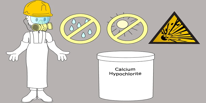 100% calcium hypochlorite