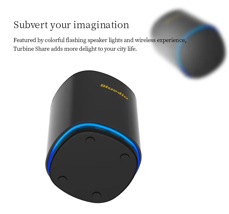 Bluedio Micro Hifi Soundbox Popular Ts5 Smart Cloud Service Speaker