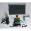 open frame touchscreen 10.1" inch LCD display VGA support HDMI AV monitor with 4line resistive touch panel