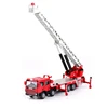2018 Wholesale Die Cast Car Toy Ladder Fire Engine Model Truck 1:50