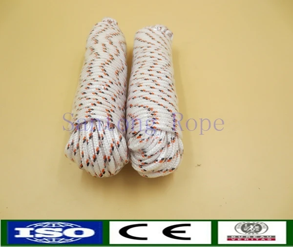 New packing 6mm polyester braided Reflective tent rope