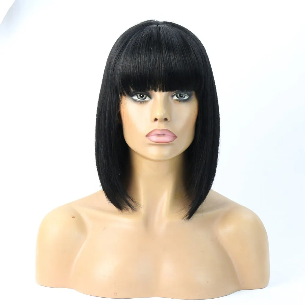 Topper Wig For MenHuman Hair Half Wigs For White Black Women