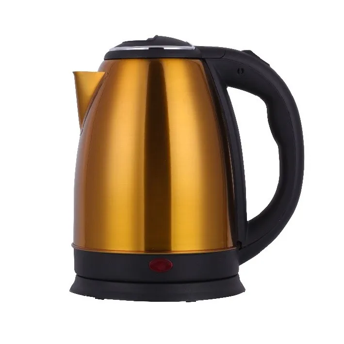 1.8l Electric Kettle Spray Gold Paint Stainless Steel Electric Kettles