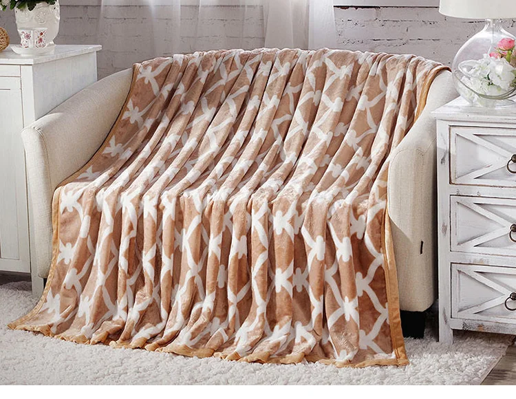 Factory Wholesale Single Ply Polar Fleece Blanket Promotional Buy